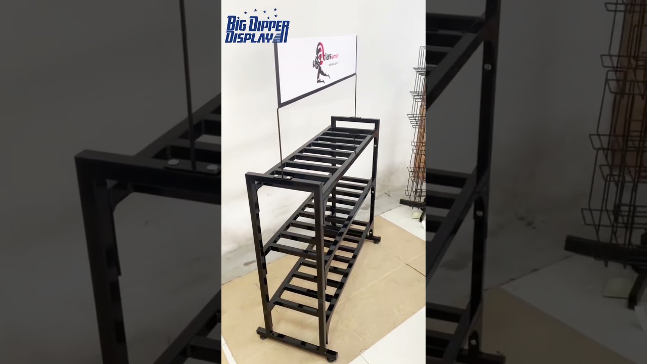 automotive battery display rack for Automotive Batteries  