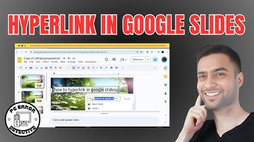 How to Hyperlink in Google Slides