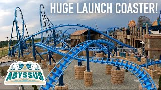 Abyssus Front Row POV Energylandia Vekoma Multi-Launch Coaster by Coaster Studios 8,068 views 3 weeks ago 2 minutes, 6 seconds