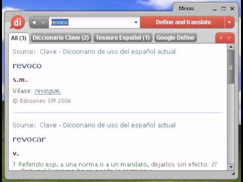 Definición de revoco