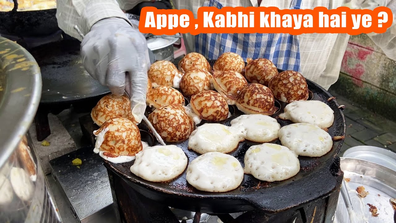 Appe : Famous South Indian Dish @ Rs.40. Nagpur, Maharashtra | Nagpur Street Food | Tasty Street Food