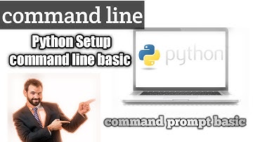 Python tutorial 1: How to run python script using command prompt by technical guru
