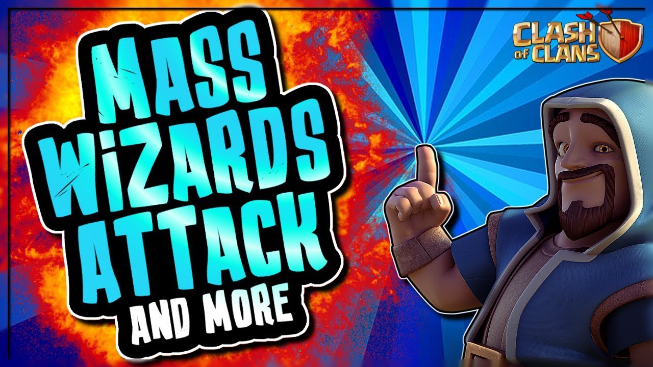 ATTACKS AND STRATEGIES YOU JUST HAVE TO SEE | MASS WIZARD - PEKKA | Clash of Clans