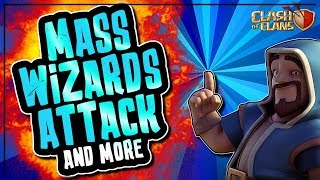 ATTACKS AND STRATEGIES YOU JUST HAVE TO SEE | MASS WIZARD - PEKKA | Clash of Clans