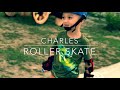 Roller Skate with  Protective Gear