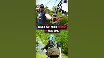Rambo Exploding Arrow In Real Life. @Fullmag #shortsfeed
