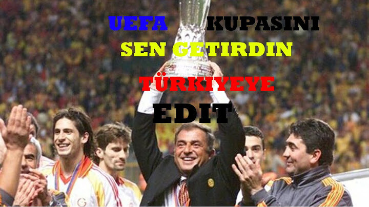 UEFA KUPASINI SEN GETİRDİN TÜRKİYEYE EDİT #imortalswer #galatasaray