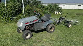 All about my new white garden tractor!!!