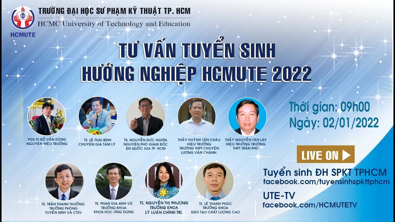 [LIVESTREAM] || Chương trình tư vấn Tuyển sinh - Hướng... - youtube