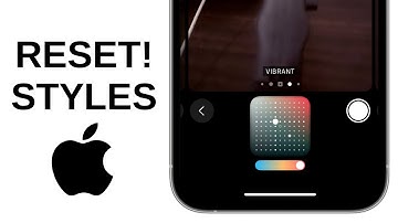 How to Reset Camera Styles Back to Default on iPhone 16