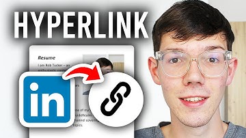 How To Hyperlink Linkedin Profile In Resume - Step By Step