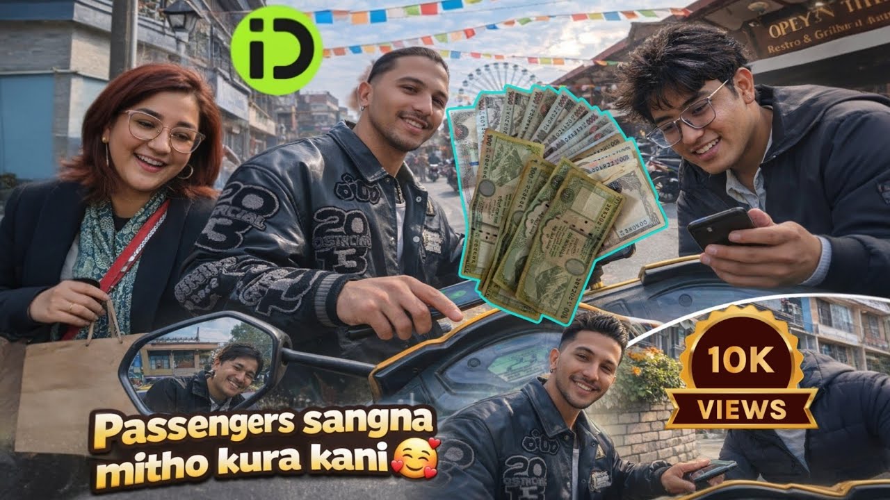 Passenger sangha mitho kura kani🥰 #indrivenepal #motovlog 
