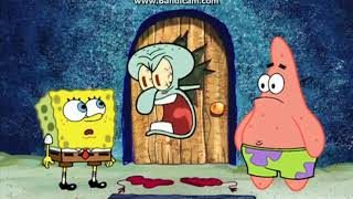 President Squidward is mad!!!!!