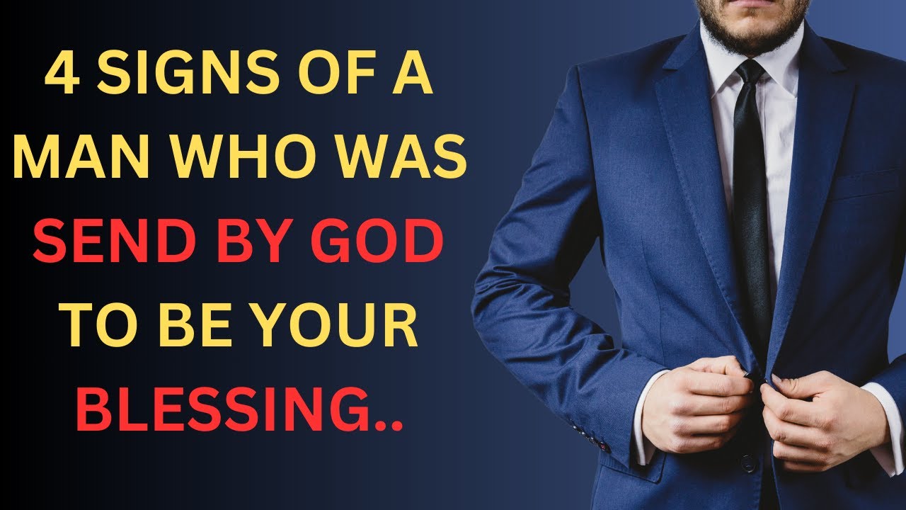 4 Signs He is Your God Sent man #relationship #god - YouTube