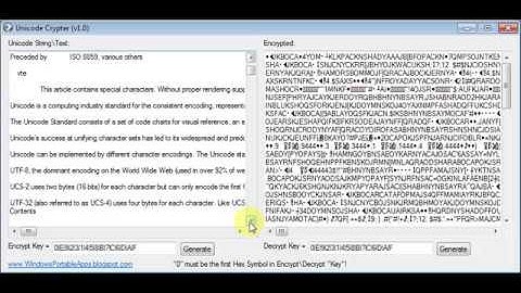 Unicode Crypter - Encrypt and Decrypt Any Unicode Character from 1 to 1114111