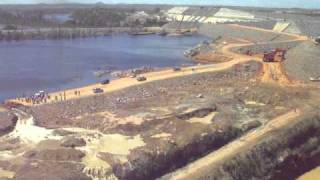 Llenado del Antecámara Aliviadero Aguas arriba de Tocoma.