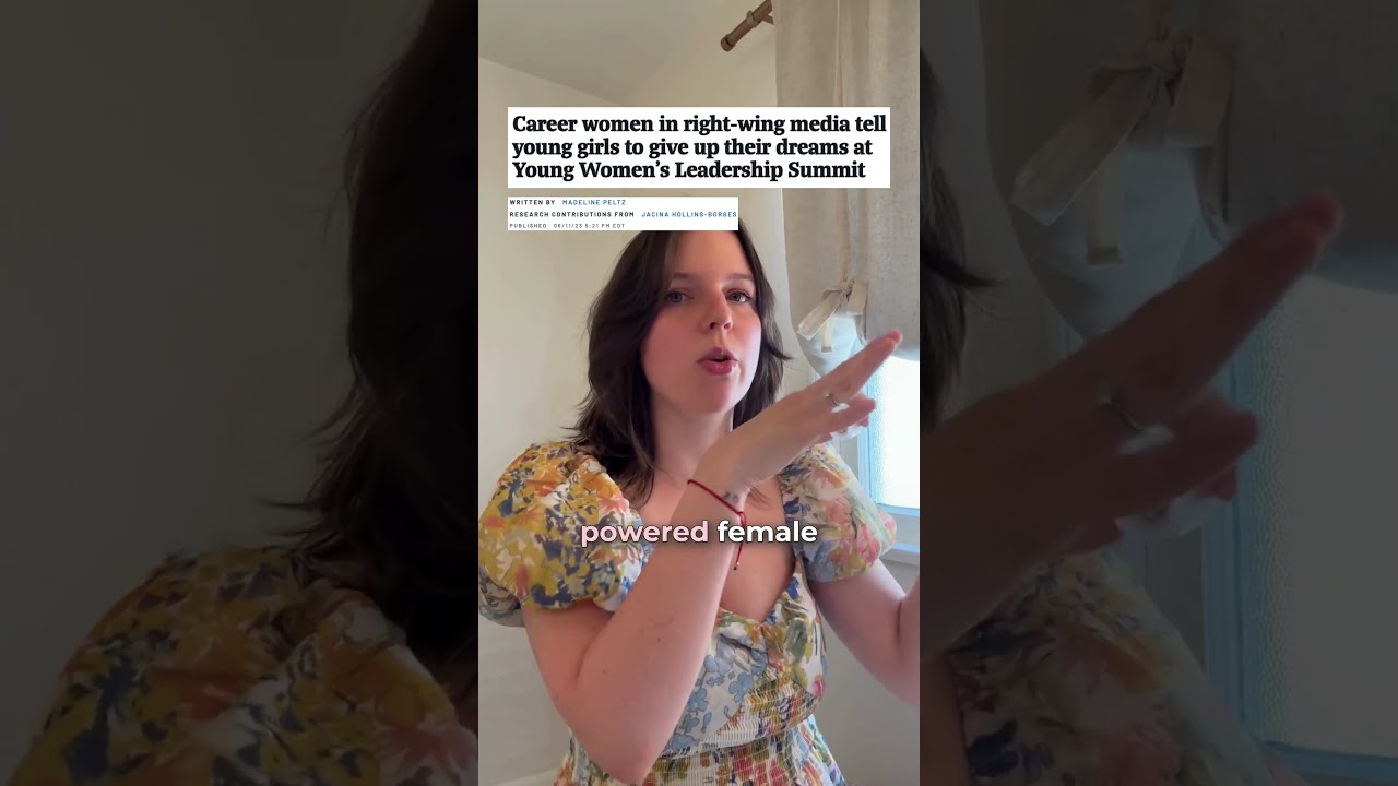 Conservative Career Women Told Hundreds Of Young That Leadership Giving Up Your 