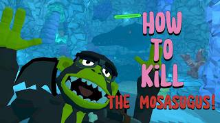 I got Early Access to the EPIC Mosasugus boss fight! Heres how to kill it! #ug  #ugvr #Mosasugus
