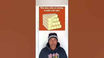 How many cubes are missing to build a full cube?