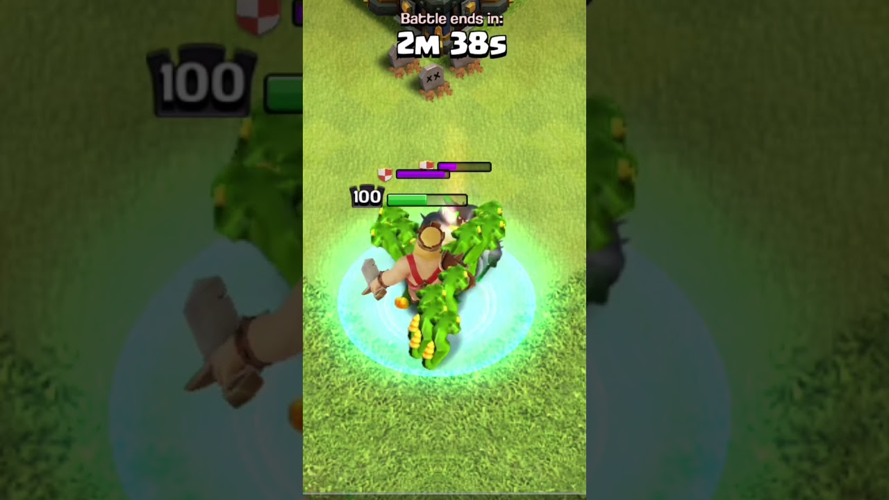 Barbarian King new ability vs Max PEKKA | Clash of Clans