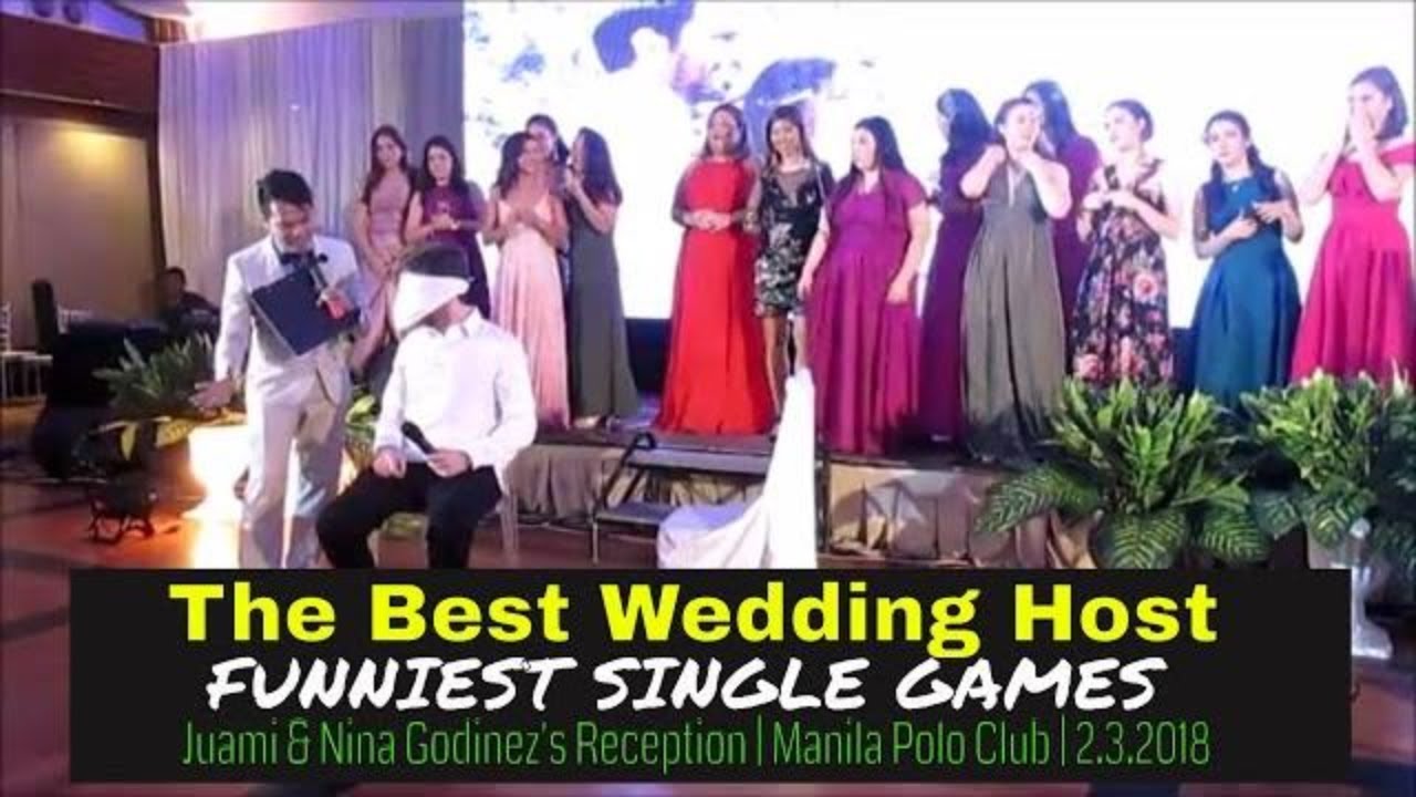 How To Host A Wedding The Best Wedding Host Funniest Single