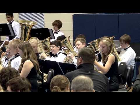 Mauldin Middle School Wind Ensemble - Ukrainian Bell Carol