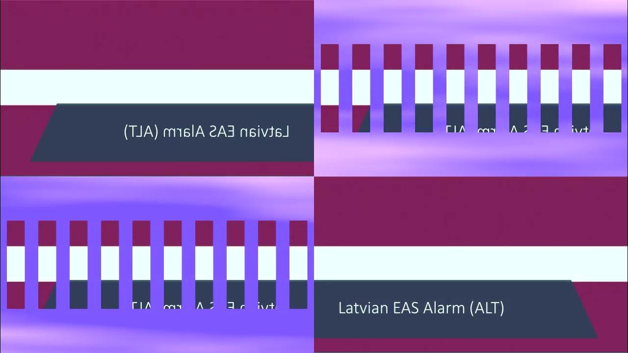 Latvian EAS Alarm (ALT) You Zone YouTube