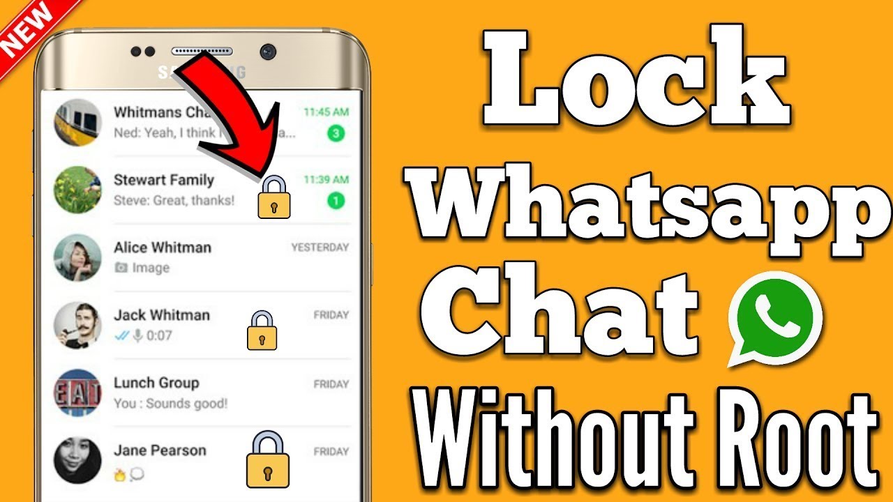 Whatsapp च ट क ल क करक द सर क द खन स क स र क Lock Whatsapp Chat Youtube