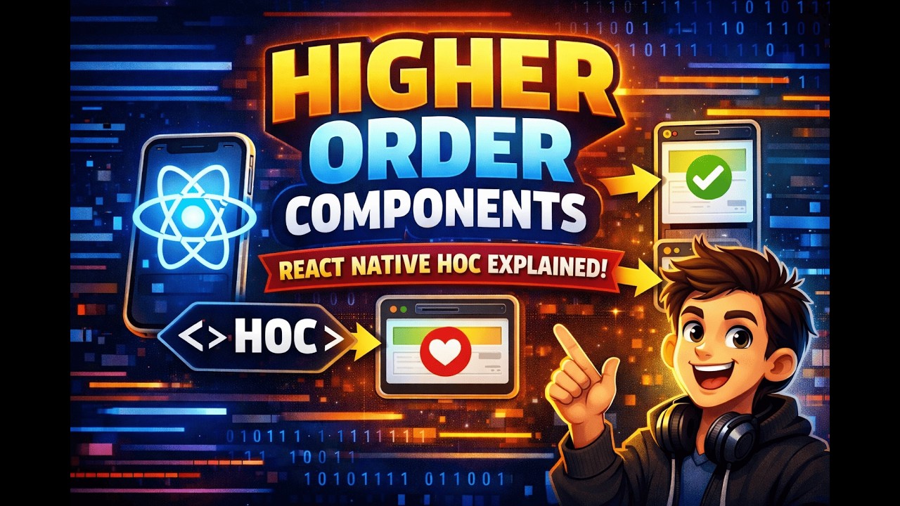 Higher Order Components in React Native | HOC Explained with Simple ...