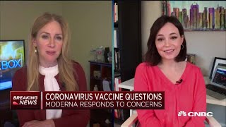 Coronavirus: Moderna responds to concerns surrounding its Covid-19 vaccine trial data