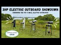 Ultimate 3hp Electric Outboard Comparison: ePropulsion vs Torqeedo vs Remigo vs Temo