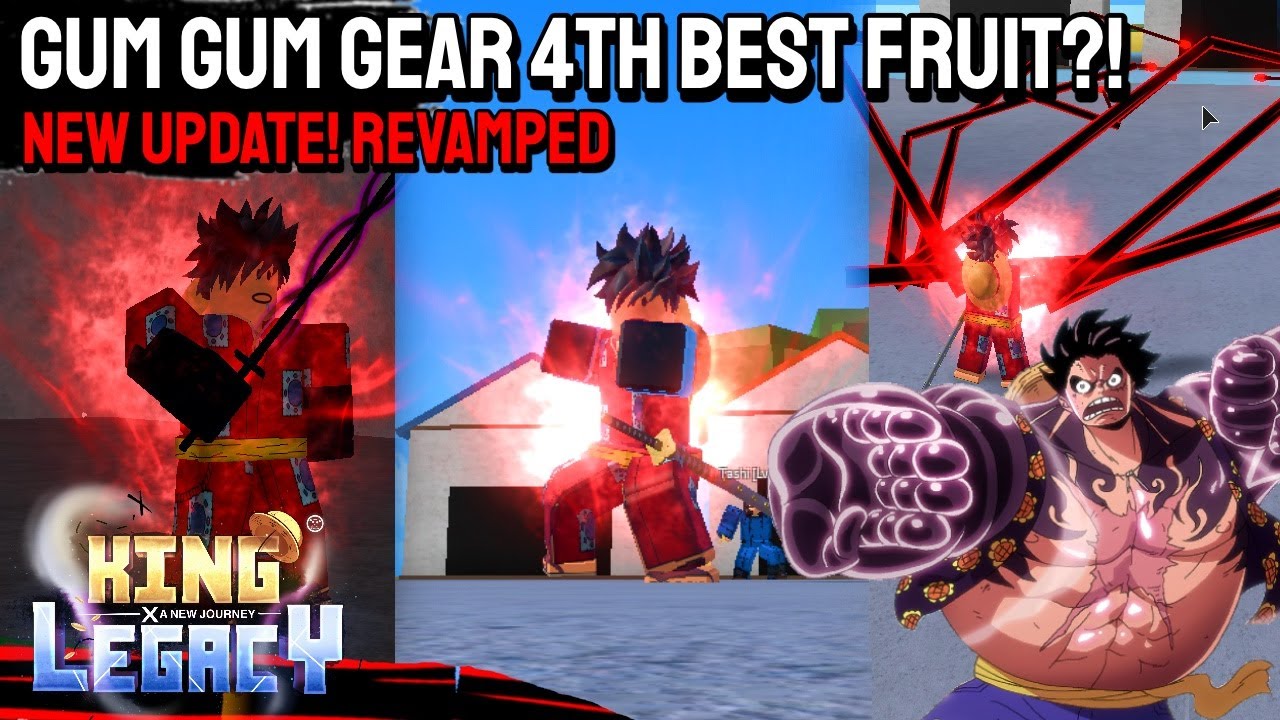 LVL 1 NOOB gets GUM fruit unlocks SNAKE FORM/GEAR FOURTH