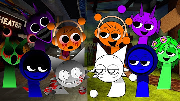 Sprunki Horror VS Sprunki Normal 🎶 (FNF Friends To Your End but Sprunki Characters Sing It)