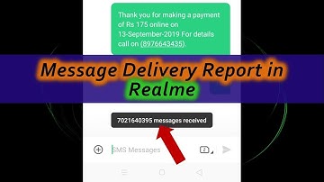Turn on Message Delivery Report in Android