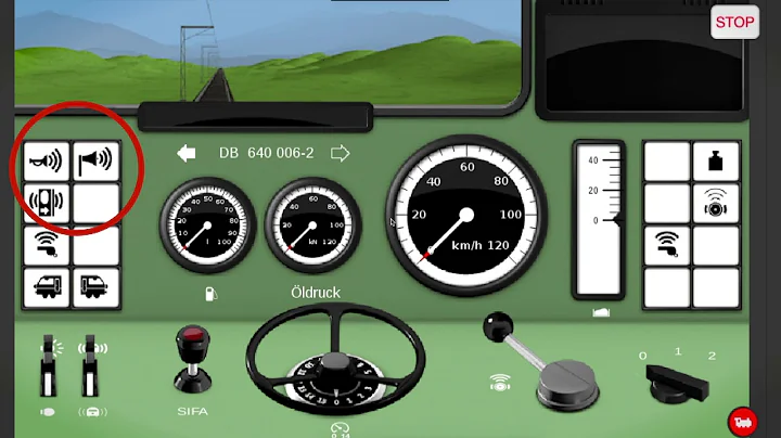 Steuerung einer Märklin mfx Lokomotive im Fahrsimulator der Central Station