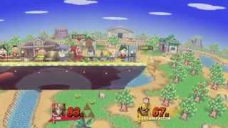 Smash 4 Wii U Round Robin Tournament - DJTHED (Link) Vs. Yosher 75 (Captian Falcon, Ganondorf, Ike)