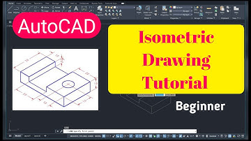 Autocad 2026 Isometric Drawing Tutorial for Beginners || English