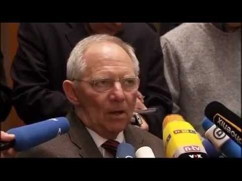 Schäuble - drittes Hilfspaket für Griechenland - YouTube