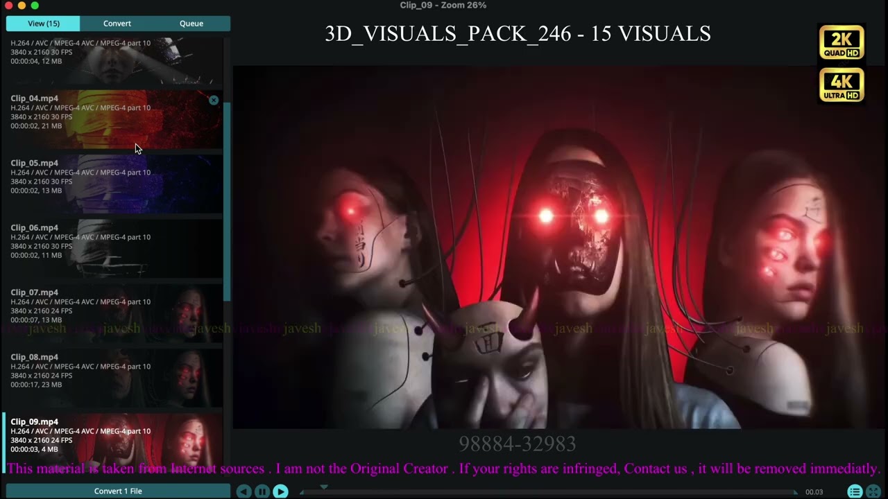 3D Visuals PACK 372 - 20 Visuals - Payhip