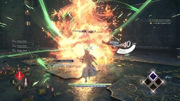 VALKYRIE ELYSIUM Magic combo attack