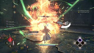 VALKYRIE ELYSIUM Magic combo attack