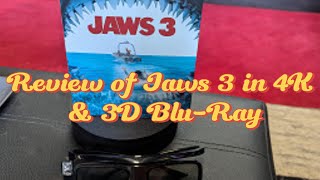 Jaws 3   4K & 3D Blu-Ray Review