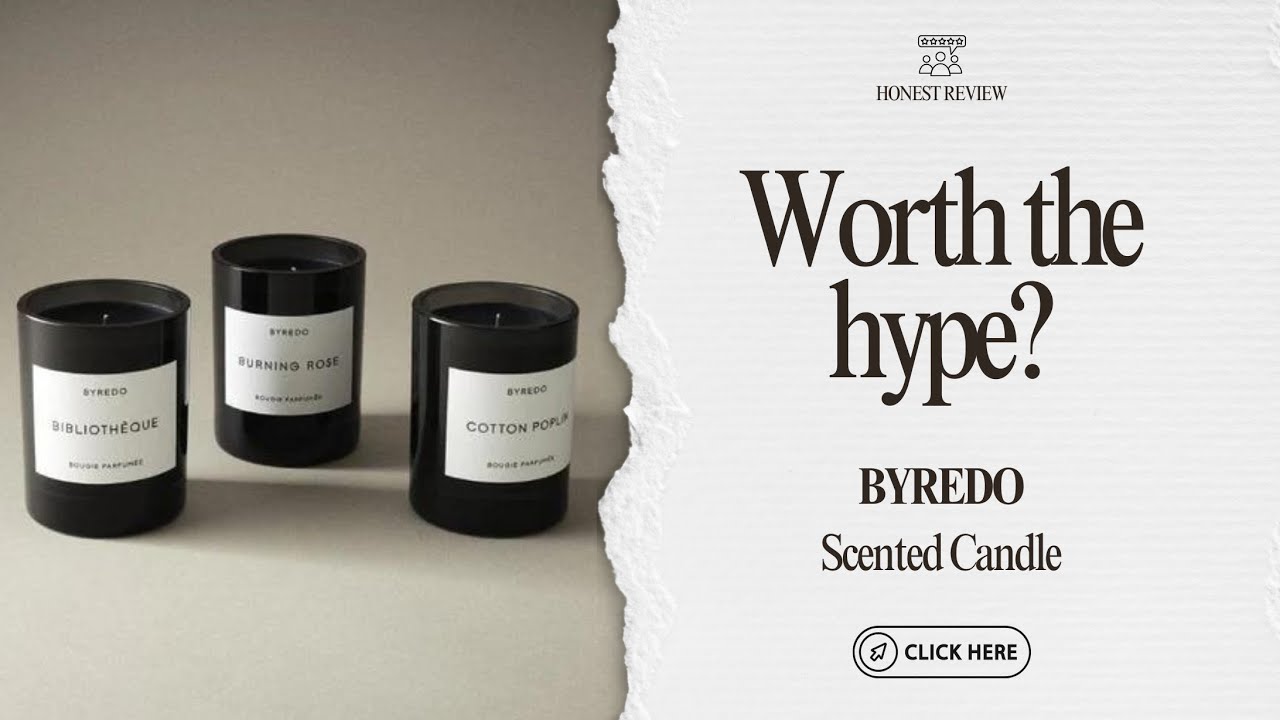 Test and Review: BYREDO Scented Candles - All you need to know - YouTube