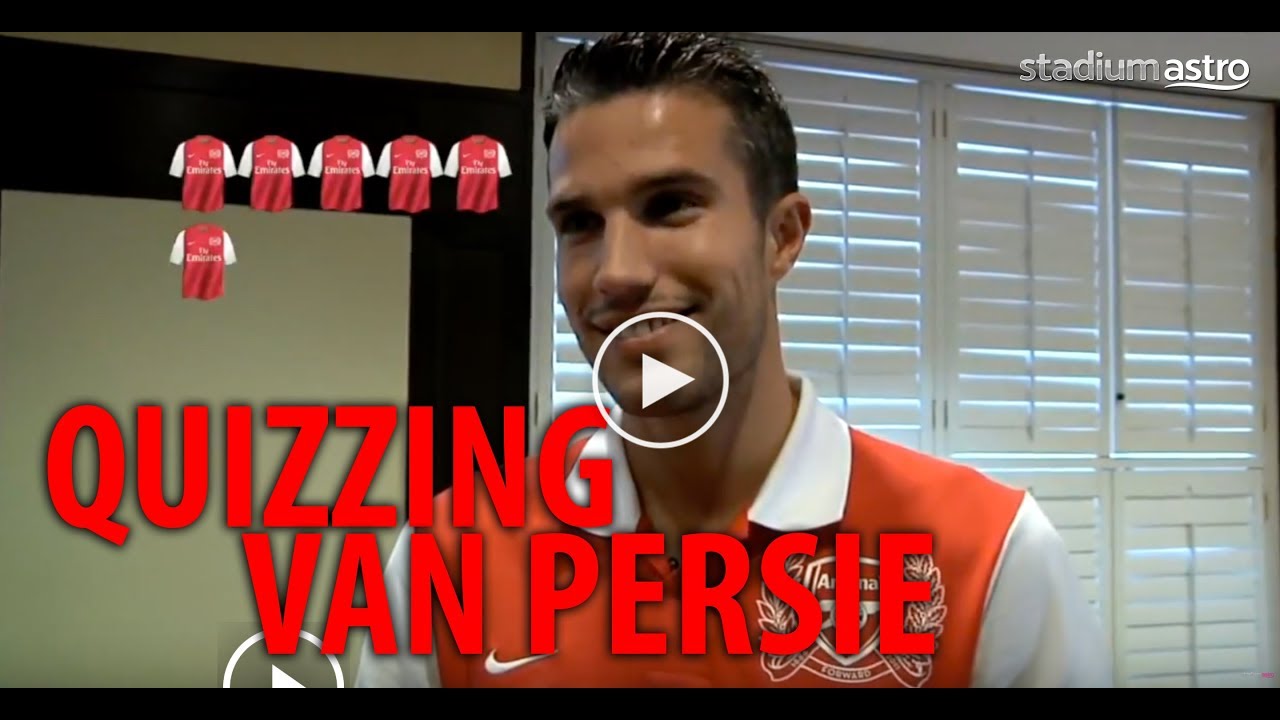 How well does van Persie know his teammates | Football Overload | Astro SuperSport football score