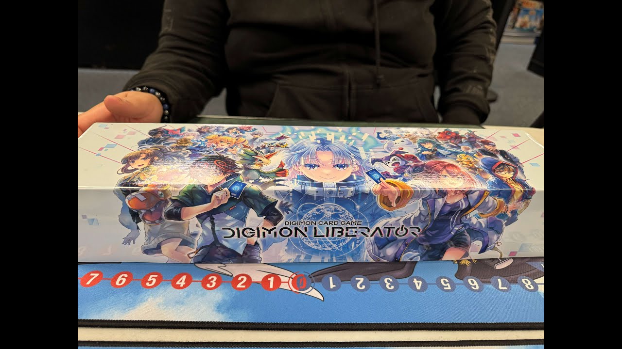 Digimon TCG Digimon Liberator Debuggers Set PB22 box opening