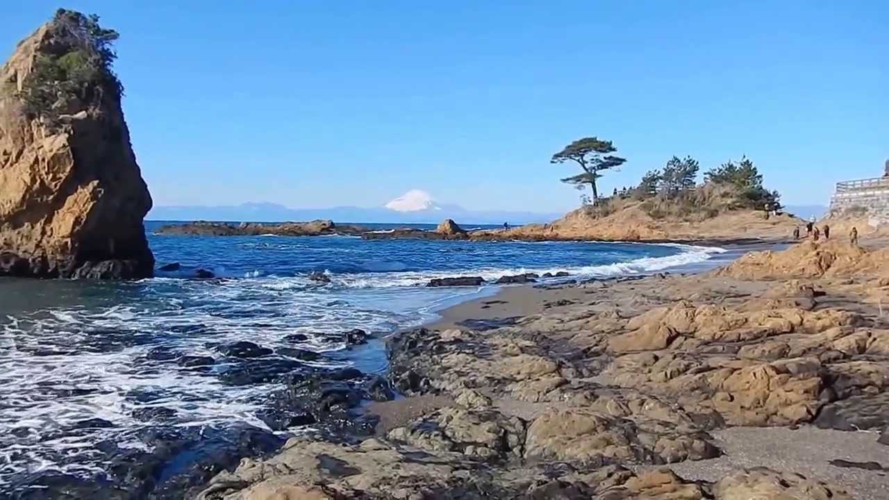 秋谷海岸の立石公園 富士山 Youtube 秋谷海岸の立石公園 富士山 Youtube