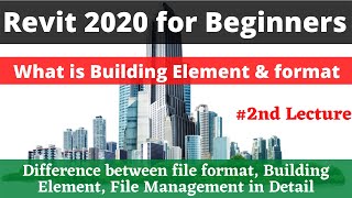 Building Element in Revit Architecture #2 [Pts CAD Expert] Revit 2020 for Beginners