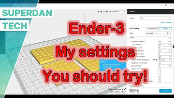 Creality Ender 3 | Expert Menu settings in Cura!