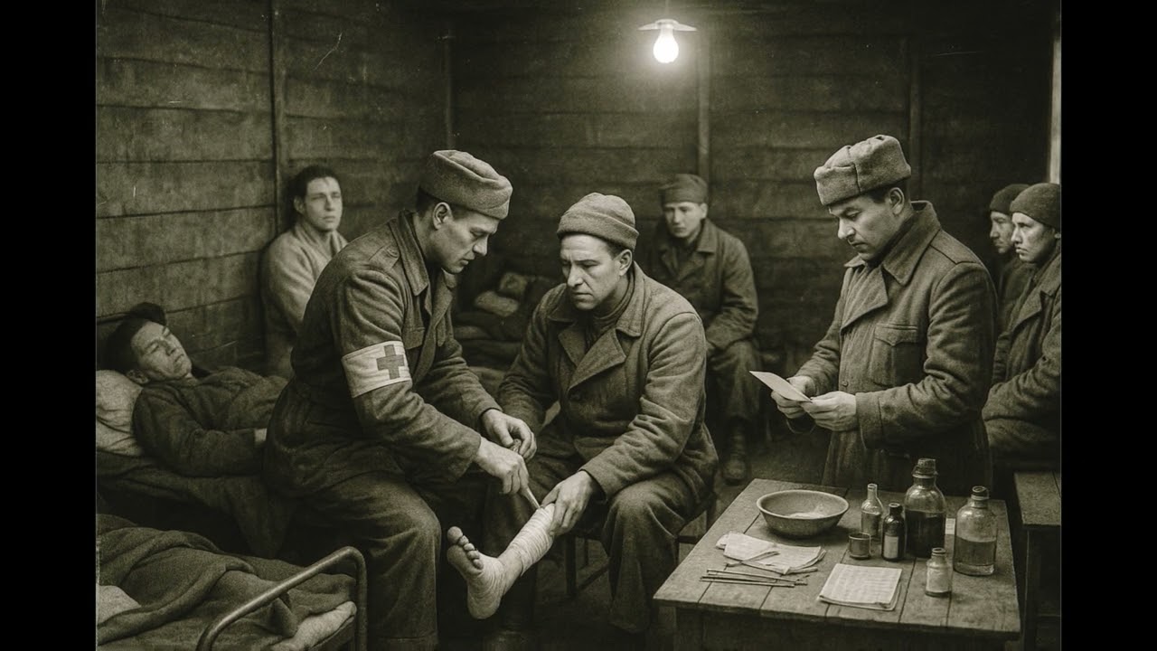 After being captured, he rescued Soviet soldiers in an Arctic storm