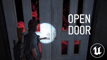 Open Doors In Unreal Engine Using Control Rig (Part 4) Final